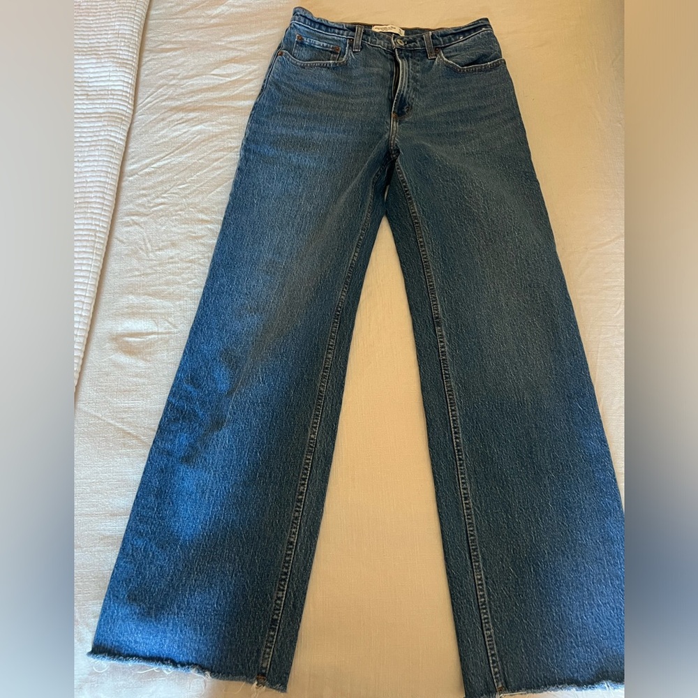 Abercrombie 90s relaxed high rise jeans